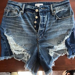 Good American Bombshell Jean Shorts